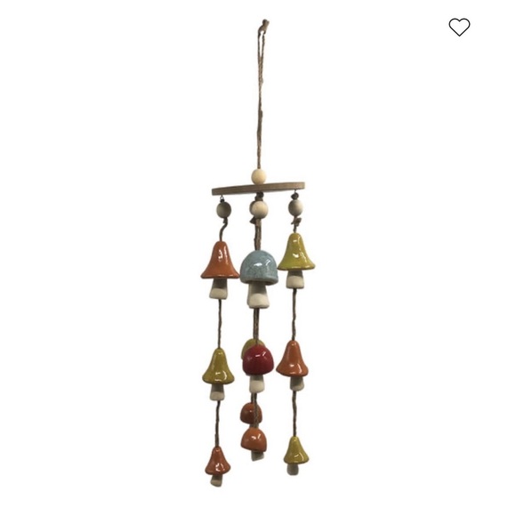 Mushroom Wind Chime, Large, NWT